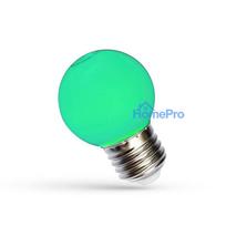 LED BULB SPECTRUM P45, E27, 1W GREEN