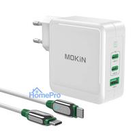 Wall Charger - MOKiN PA0701 PD140W GaN Charger White