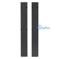 APC Rack cable management panel cover Black 42U TAA Compliant pack of 2