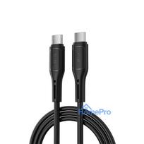 WiWU - Starlink Series Data Cable Wi-C043E USB C to USB C 30W - black