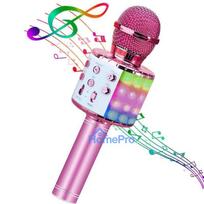 Bemi M85 Karaoke Kids & Adult Fun Effect Microphone with Speakers & Recodr Micro SD USB Bluetooth
