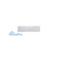 Keyboard stickers Transparent / BLUE RUS BLISTER