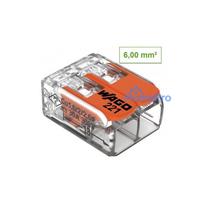 2-pin terminal 221-612 50 pcs. Fine-stranded conductor : 0.14 6 mm² / 24 12 AWG