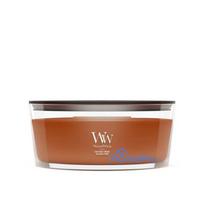 WoodWick Saffron Smoke wax candle Ellipse Brown 1 pc(s)