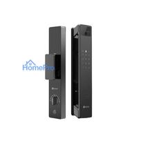 Smart door handle CS-Y3000FVP, WBP, BK, Aluminum, 5000 mAh battery, 4″ IPS screen, 1080p, IP52, -20-60 °C