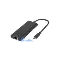 Deltaco USB-C docking station black