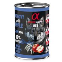 ALPHA SPIRIT WET Anchovies with apple - wet dog food - 400g