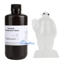 3D Printer Resin - ELEGOO Standard Resin 1.0 Translucent