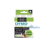 DYMO D1 Schriftband 53721 24mmx7.0m weiß - Black