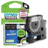 DYMO D1 Durable - Black on White - 12mm label-making tape