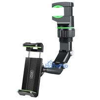 XO C107 RearView Mirror Fix / Universal Frame Fixation Smarthone Holder with adjustabel neck Black