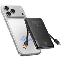 Wirelles charger Qi2.2 25W Apple 3-in-1 included 90cm retractable cable