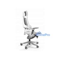 Wau TPE-8 office chair, grey / white elastomer