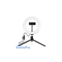 Elight ST6-5 16cm 10W LED Light Ring with Phone holder + 0.5m Metal Tripod stand + BT remote Black