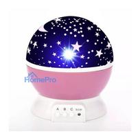 Elight L1 2in1 Star Sky projector and Night lamp with 4x AAA / USB Cable 220V Power Pink