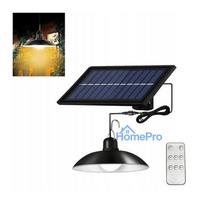 Elight Garden Decor Solar IP65 LED Solo hanging Lamp (14.8x6.4cm) with dark sensor & remote