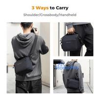 Camera Bag - KF Concept Sling Bag 5L, Adjustable Strap, Navy Blue