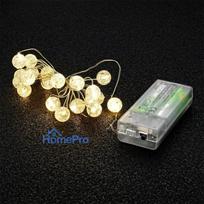 Baterijos - GP AA LR6 Baterijų 12 Vnt. + AAA LR03 Baterijų 12 Vnt. Su 2 m LED Girlianda