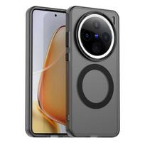 For VIVO X200 Pro Mini X200 Pro X200 ultra-thin drop-proof shock-resistant anti-fingerprint magnetic matte phone case VIVO X200 Pro Mini black
