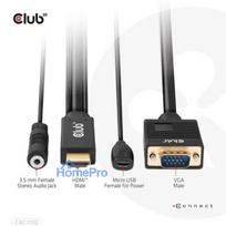 CABLE HDMI TO VGA 2M / M / M CAC-1712 CLUB3D