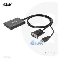 I / O ADAPTER VGA TO HDMI+USB / 0.6M M / F CAC-1720 CLUB3D