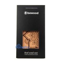 Bewood Mandala Apple Tree Wooden Case for iPhone 14 Plus - Light Brown