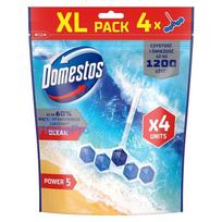 TOILET CLEANER DOMESTOS OCEAN 4X55G