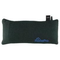 Sauna pillow Rento c 50 x 22 cm, black / dark green