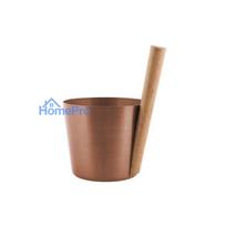 RENTO Sauna Bucket Aluminium Bronze 5L