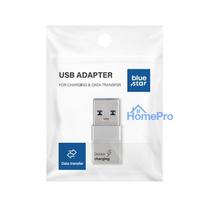 Adapter Type C to USB A 3.0 Blue Star - white