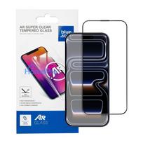 Tempered glass for iPhone 15 PLUS / 16 PLUS Blue Star 5D AR black