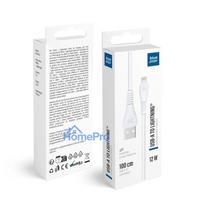 Cable USB A to Lightning Blue Star 2A 12W 1 m PJ-DG5-A white