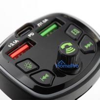 Transmiter for car Blue Star Wave L1 RGB Ambient light typ C x1 USB x2 20W black