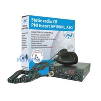 Kit CB radio PNI ESCORT HP 8001L ASQ + Headphones HS81 + CB PNI ML100 antenna with magnet