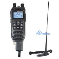 PNI Escort HP 82 portable CB radio station kit, multi standard, 4W, 12V, AM-FM with PNI Extra 45 CB antenna with magnet