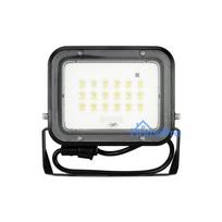 PNI GreenHouse WS50 PRO 50W LED floodlight with 6W solar panel, 5000mAh battery, 800lm, remote control, timing and adjus
