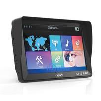 PNI L710 PRO GPS navigation system with sun visor, 7 inch, 800 MHz, 256MB DDR, 16GB internal memory, FM transmitter, wit