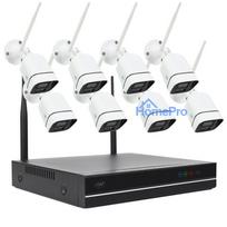 PNI House WiFi660 NVR Video Surveillance Kit Package 8 channels and 8 wireless outdoor cameras 3MP, P2P, IP66