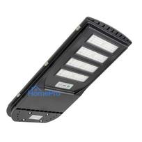 PNI SL130 300W street lighting lamp, with built-in 20W solar panel, 6500K, 2900lm, 4 x built-in 20Ah battery, microwave