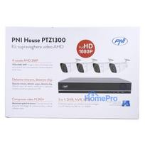 AHD PNI House PTZ1300 Full HD video surveillance kit - NVR and 4 outdoor cameras 2MP full HD 1080P