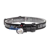 PNI Adventure F75 front lantern with 6W, 600 lm LED, aluminum, with battery and USB magnetic charger
