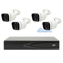 NVR POE PNI House IP810 video surveillance package, 4 PNI IP8POE cameras, 8MP and cables included