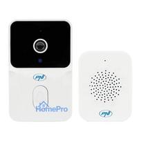 PNI Safe House IDB12 video doorbell, WiFi, night vision, IP54, built-in battery, control from the Tuya app
