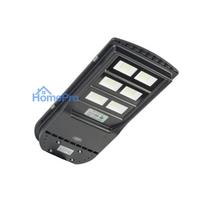 PNI SL220 200W street lighting lamp, with built-in 15W solar panel, 6500K, 1700lm, 3 x built-in 15Ah battery, microwave