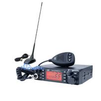 CB PNI ESCORT HP 9001 PRO ASQ radio station package adjustable, AM-FM, 12V, 4W + CB PNI Extra 48 antenna with magnet inc