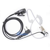 Headphone with microphone and acoustic tube PNI HF34 with 2 pins Midland plug