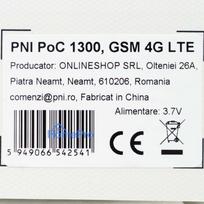 PNI PoC 1300 GSM 4G LTE portable radio station, Linux OS, 1.77 inch color screen, 4400 mAh Li-Ion battery