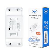 PNI SafeHome PT10 WiFi smart relay, ON / OFF 230V 10A output, internet control, Tuya Smart mobile application, integrati