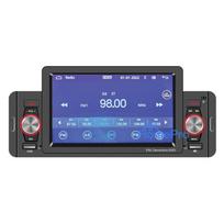Car MP5 player PNI Clementine 9555 1DIN display 5 inch 4 x 50W, Bluetooth, FM radio, Carplay, RDS function