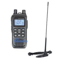 Portable CB radio station kit PNI Escort HP 92 multi standard 4W, 12-24V AM-FM with CB antenna PNI Extra 45 with magnet